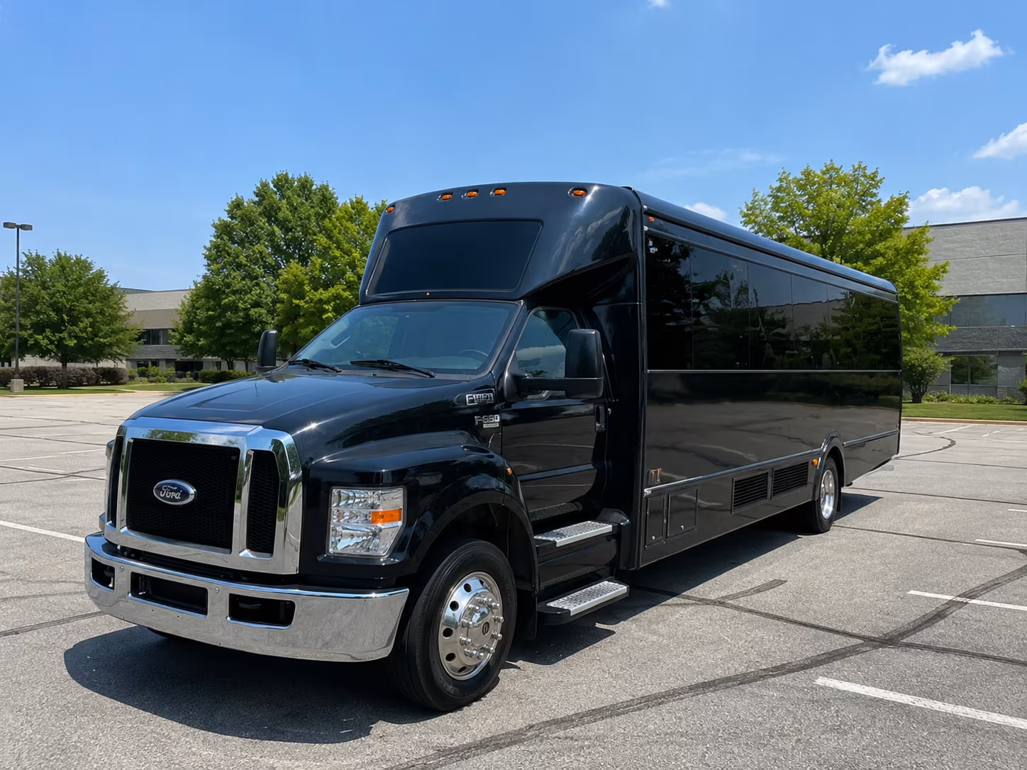 do extra stops add to the cost of a bus rental in west palm beach