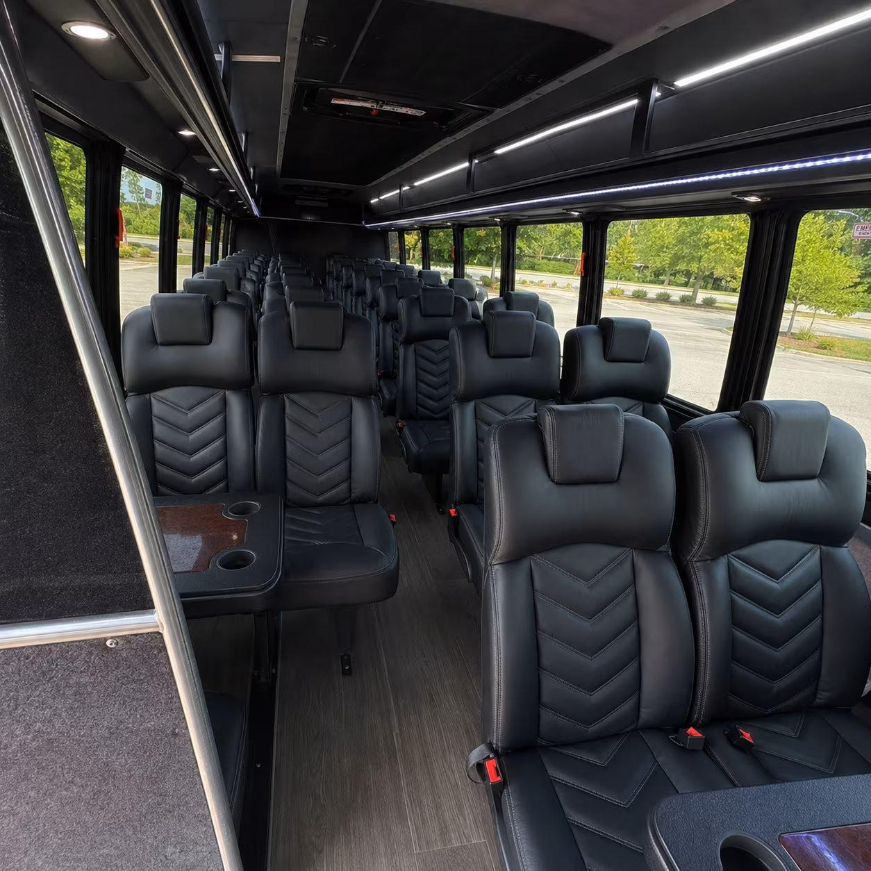 wedding guest shuttle buses between west palm beach hotels and venues