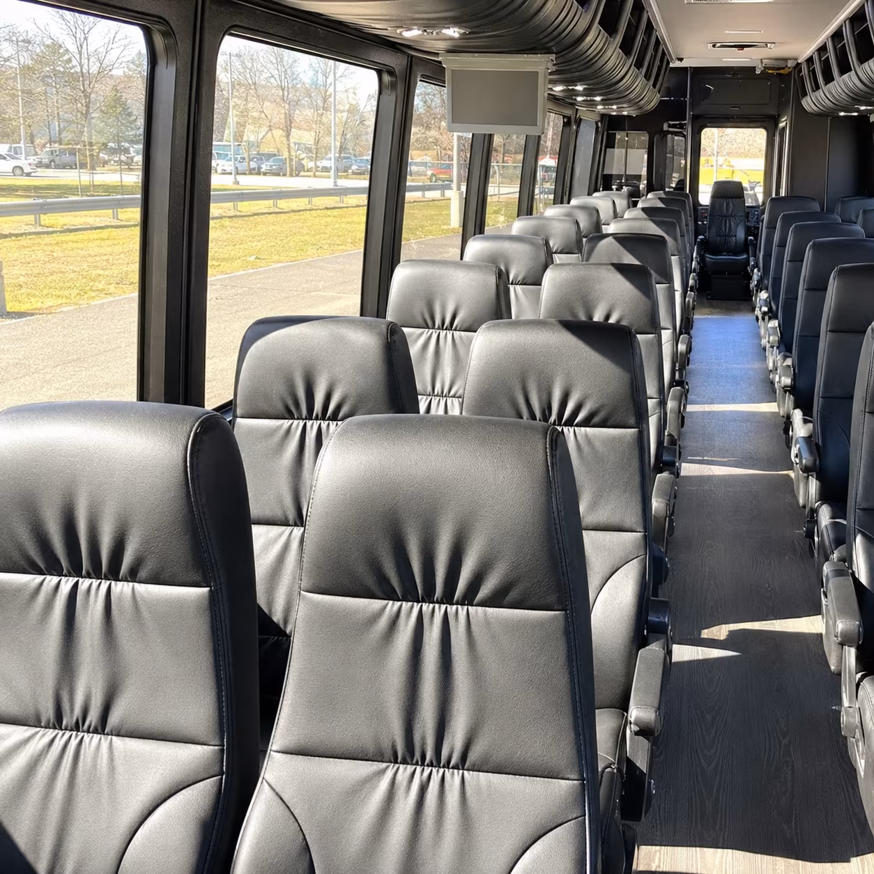 west palm beach 30 passenger minibus interior