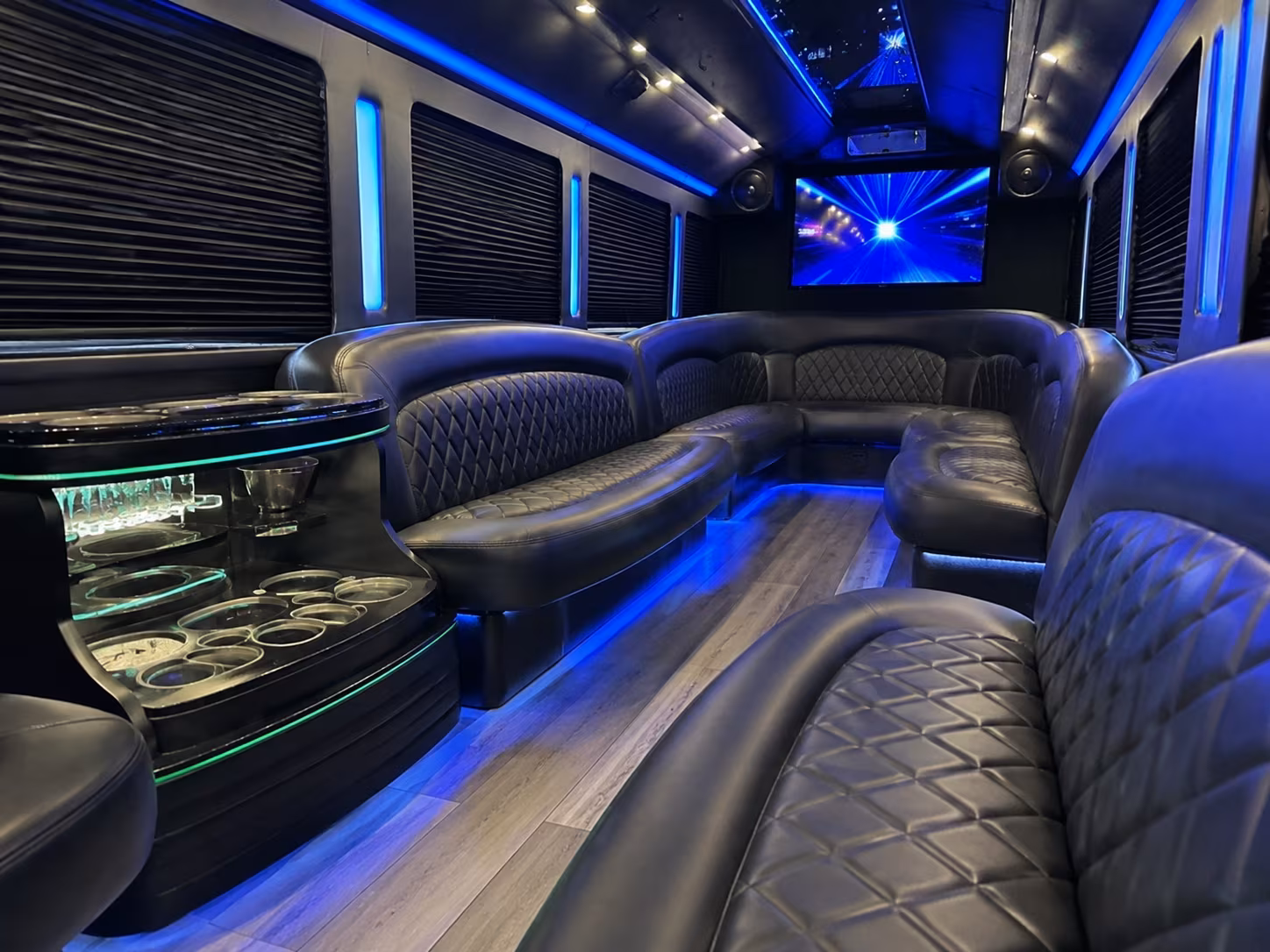 west palm beach holiday party bus rental