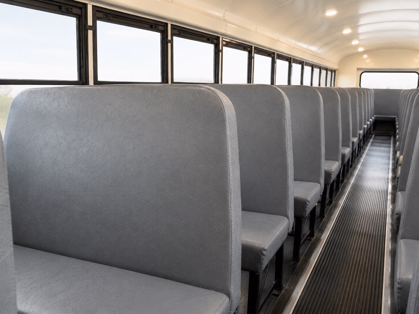 west palm beach school bus inside