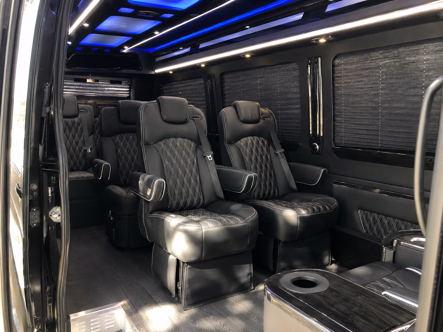 west palm beach sprinter van with driver inside