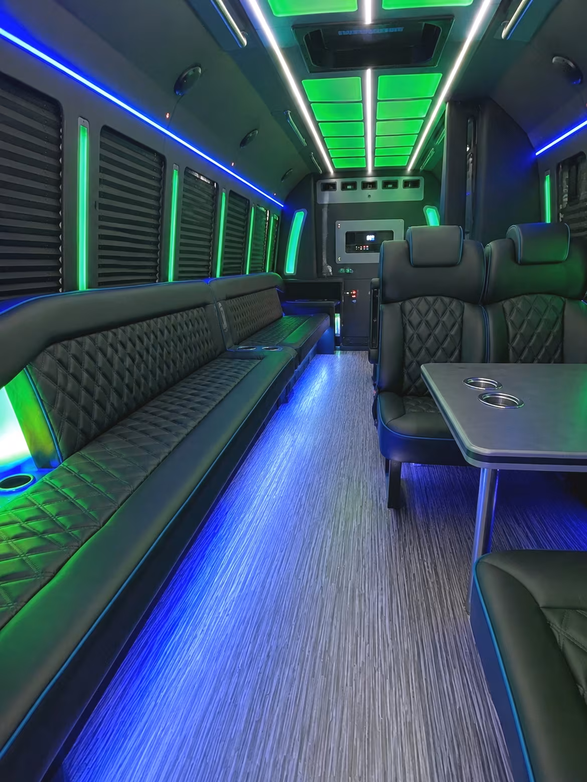 west palm beach wedding party bus rental